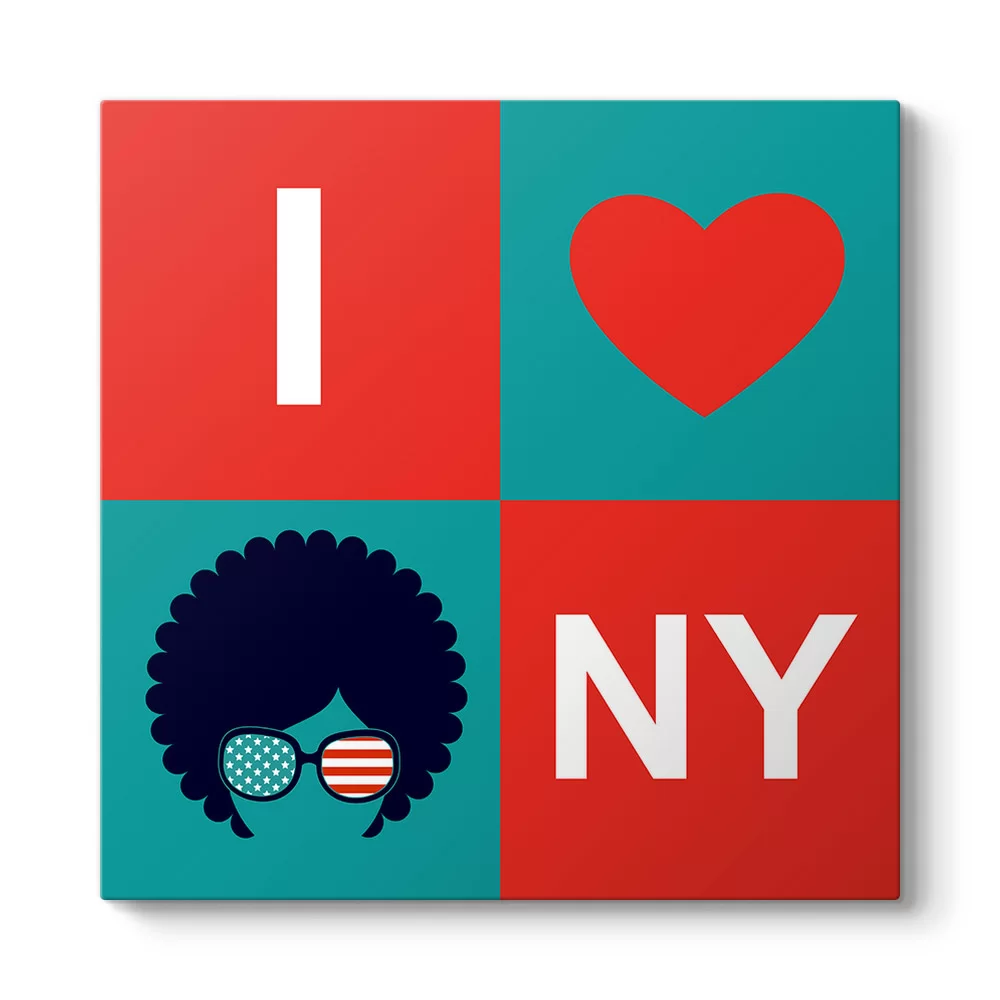New York'u Seviyorum Tablosu - Model 3